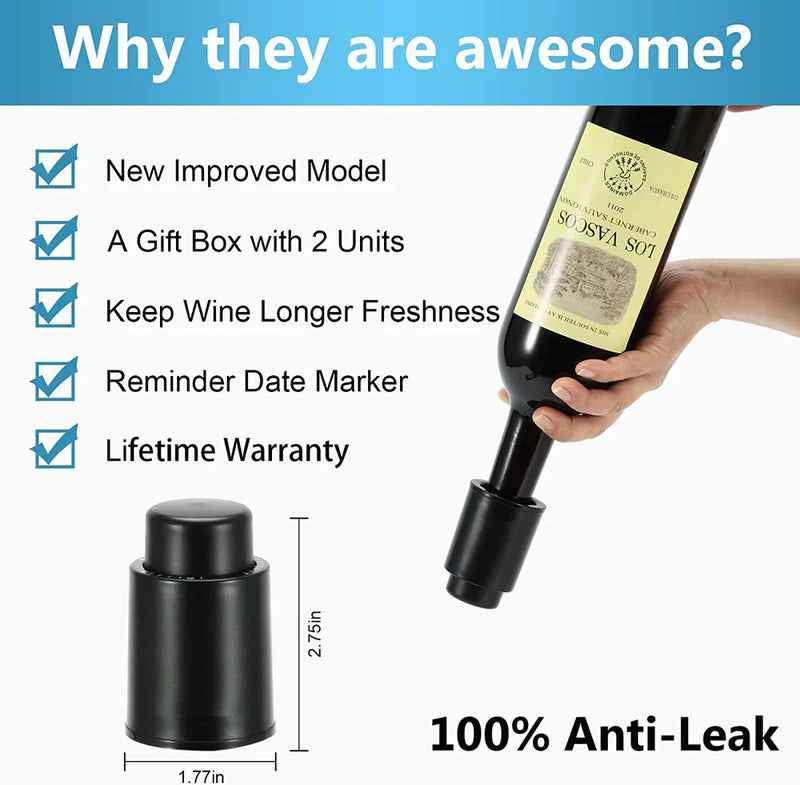 Rolha Preservadora de Vinho